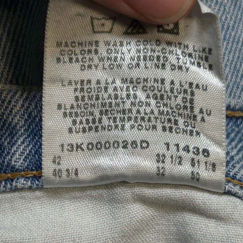 Vintage 90s Cabela's Rugged Outdoor Gear Jeans 42x40 Made in Mexico - Picture 5 of 11